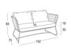 Scheme Terrace couch PORTOFINO Roberti Rattan 2020 9742