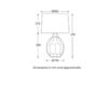 Scheme Table lamp Aloe Heathfield 2020 TL-ALOE-PBRS-EMER