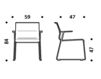 Scheme Armchair ICF Office 2015 3571606 901 Contemporary / Modern