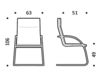 Scheme Armchair ICF Office 2015 1945069 901 Contemporary / Modern