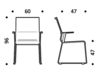 Scheme Armchair ICF Office 2015 3691619 919 Contemporary / Modern