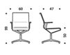 Scheme Armchair ICF Office 2015 3694719 98D Contemporary / Modern