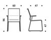 Scheme Armchair ICF Office 2015 3691617 08N Contemporary / Modern