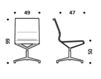 Scheme Chair ICF Office 2015 3684217 02N Contemporary / Modern