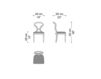 Scheme Chair Colombostile s.p.a. 2015 Contemporaneo 5108SD Loft / Fusion / Vintage / Retro