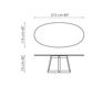 Scheme Coffee table Bend Bonaldo 2016 TX 82 Contemporary / Modern