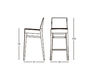 Scheme Bar stool Montbel 2016 01794 Contemporary / Modern