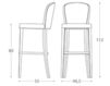 Scheme Bar stool Montbel 2016 02791 Contemporary / Modern