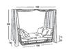 Scheme Couch PORTOFINO Roberti Rattan Greenfield 9768 Contemporary / Modern