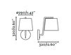 Scheme Bracket BERNI Faro NEW 2016 29328 Contemporary / Modern