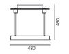 Scheme Table lamp Pausania Artemide S.p.A. 2016 1081010A Minimalism / High-Tech