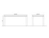 Scheme Dining table Woody Pianca 2016 T0W00Z Contemporary / Modern