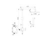 Scheme Shower fittings  Flamant RVB 4080.11.65-CO Contemporary / Modern
