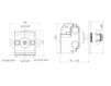 Scheme Thermostatic mixer Flamant RVB 1920.11.74 Contemporary / Modern