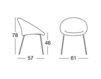 Scheme Armchair GIULIA POP Scab Design / Scab Giardino S.p.a. 2017 2685 Contemporary / Modern