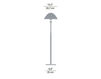 Scheme Floor lamp MIRANDA Luceplan by gruppo Calligaris Classico 1D600TD00020 Contemporary / Modern