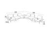 Scheme Terrace couch CORAL REEF Roberti Rattan Greenfield 9840 Contemporary / Modern
