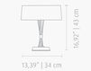 Scheme Table lamp Delightfull by Covet Lounge Table MILES TABLE white Contemporary / Modern