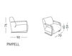 Scheme Сhair Elle Alberta Salotti Armchair And Chaise Longue Collection PMPELL Contemporary / Modern