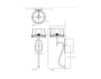 Scheme Bracket 784650 Gray Scheme Bracket Fine Art Lamps Allegretto 784650 Contemporary / Modern