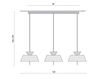 Scheme Light Grupo B.Lux Deco JULIETA 3 Contemporary / Modern