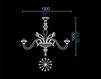 Scheme Сhandelier Agadir Barovier&Toso Candeliers 5384/12/DO Classical / Historical 