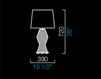 Scheme Table lamp Vania Barovier&Toso Table Lamps 5572/VL/NN Art Deco / Art Nouveau