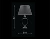 Scheme Table lamp Arte Zonca 45 Contract 32383/120/AVC/502 Classical / Historical 