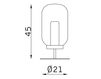 Scheme Table lamp Fluidi Zonca 45 Contract 32018/127/TB Classical / Historical 