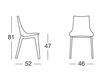 Scheme Chair Scab Design / Scab Giardino S.p.a. Marzo 2805 FN 100 1 Contemporary / Modern