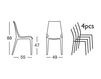 Scheme Chair Scab Design / Scab Giardino S.p.a. Marzo 2652 310 Contemporary / Modern