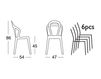 Scheme Chair Scab Design / Scab Giardino S.p.a. Sedute Design 2330 100 Contemporary / Modern