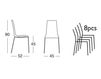 Scheme Chair Scab Design / Scab Giardino S.p.a. Marzo 2660 11 Contemporary / Modern