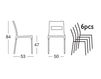 Scheme Chair Scab Design / Scab Giardino S.p.a. Marzo 2203 81 Contemporary / Modern