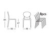 Scheme Chair Scab Design / Scab Giardino S.p.a. Marzo 2315 51 Contemporary / Modern