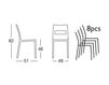 Scheme Chair Scab Design / Scab Giardino S.p.a. Novita Comfort 2275 15 Contemporary / Modern