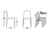 Scheme Chair Scab Design / Scab Giardino S.p.a. Marzo 2076 Contemporary / Modern