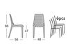 Scheme Chair Scab Design / Scab Giardino S.p.a. Marzo 2323 11 Contemporary / Modern