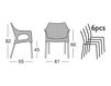 Scheme Armchair Scab Design / Scab Giardino S.p.a. Collezione 2011 2277 AA 11 Contemporary / Modern
