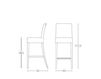 Scheme Bar stool Montbel 2014 zenith 01686 Contemporary / Modern