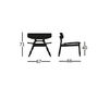 Scheme Chair Eco Capdell 2010 501P Contemporary / Modern