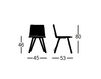 Scheme Chair Ymay Capdell 2010 662MD4 Contemporary / Modern