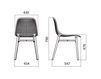 Scheme Chair Infiniti Design Outdoor NEXT 4 LEGS OUTDOOR Contemporary / Modern