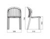 Scheme Chair Infiniti Design Indoor MY WAY 3 Contemporary / Modern