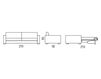 Scheme Sofa COOPER Milano Bedding/Kover srl Sofa Beds MDCOO160FM Contemporary / Modern