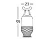Scheme Vase SHOWTIME B.D (Barcelona Design) ACCESSORIES SWJAR5AN 1 Contemporary / Modern